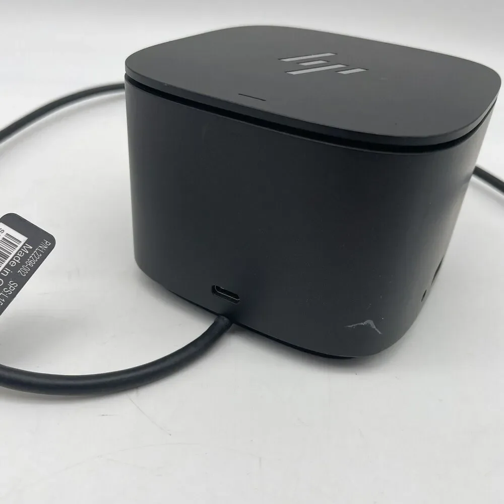 HP G2 Docking Station Thunderbolt 120W 4K HSN-IX01 TypeC USBC NO AC ADAPTER